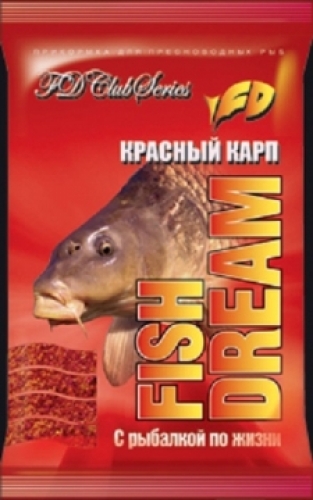 Прикормка FishDream Элит Красный Карп 800г